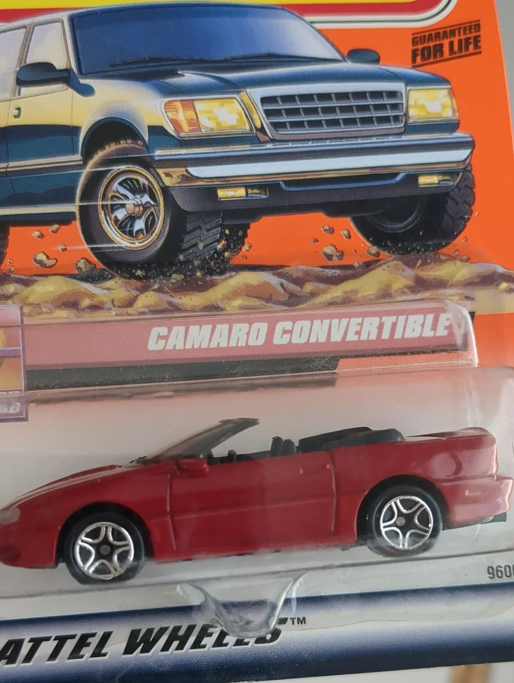 Matchbox Camaro Convertible 1999 Chevrolet Red #2/100